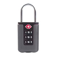 Candado para Viaje TSA Gris/Negro